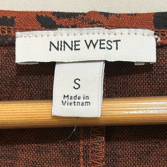 Nine West Women’s Sleeveless Animal Print Dress Size Small - Never Worn - Picture 3 of 6